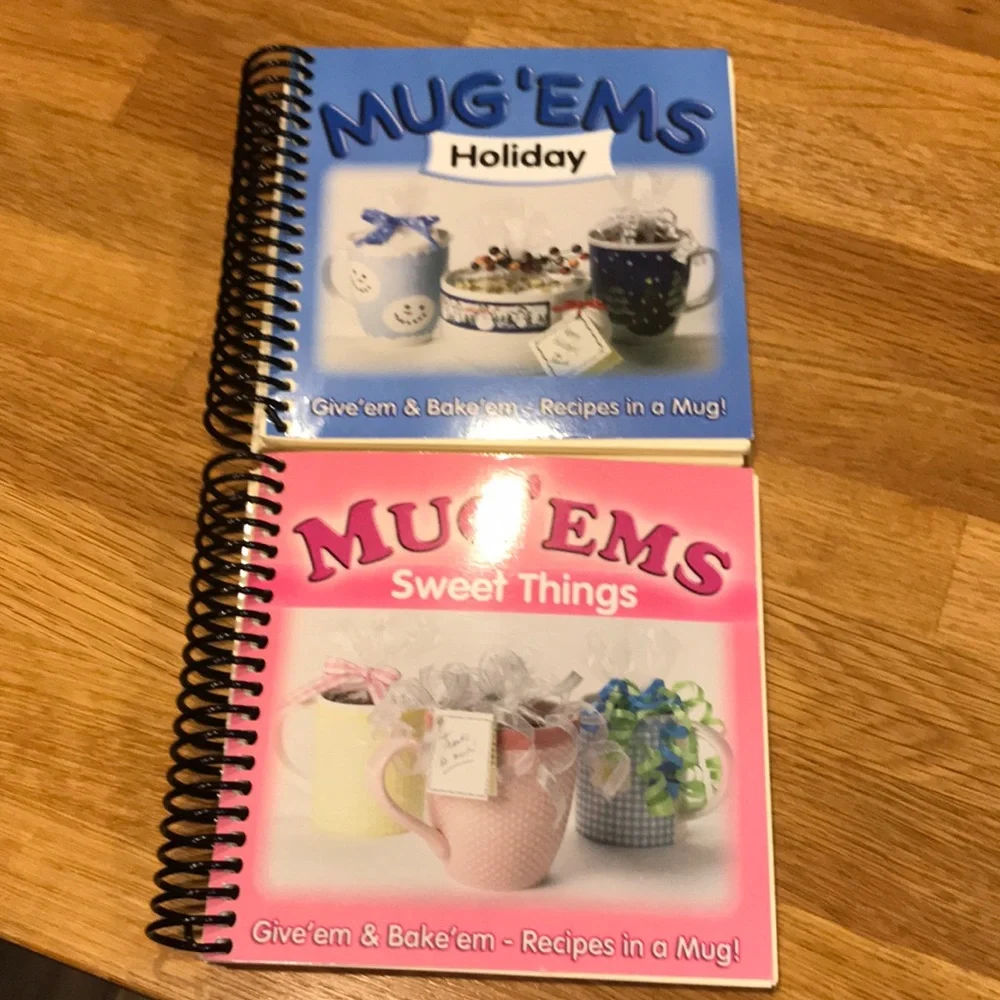 3/$15 ⭐️ Recipe books gift ideas for single serving baking in a mug mug’ems